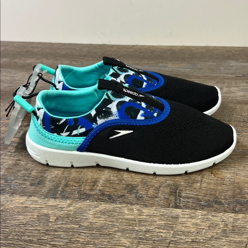 Speedo Junior Aqua Skimmer Water Shoes Black/Blue (23) ( 2 Pairs) — image 2 of 8